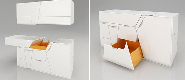Ультракомпактная мебель для маленькой квартиры
