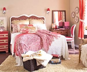Нежная и романтичная спальня